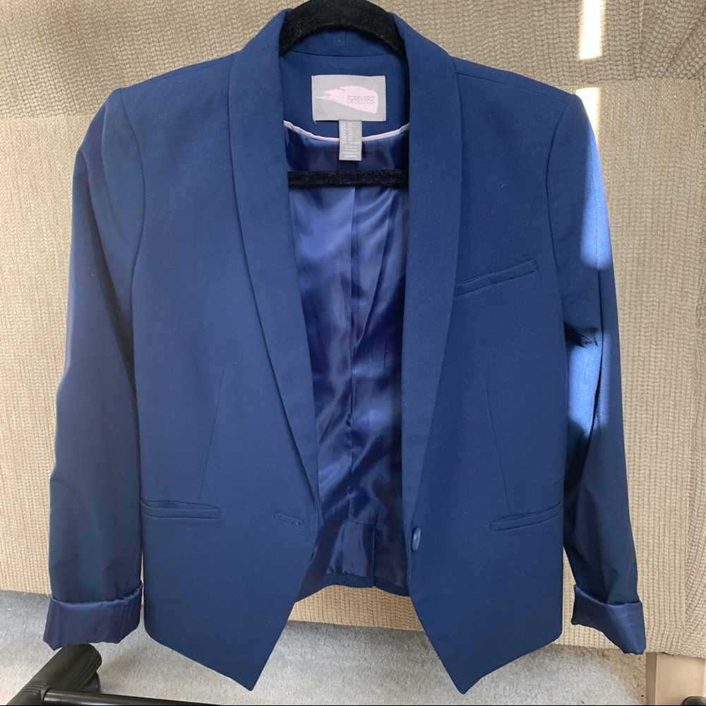 Blue blazer
